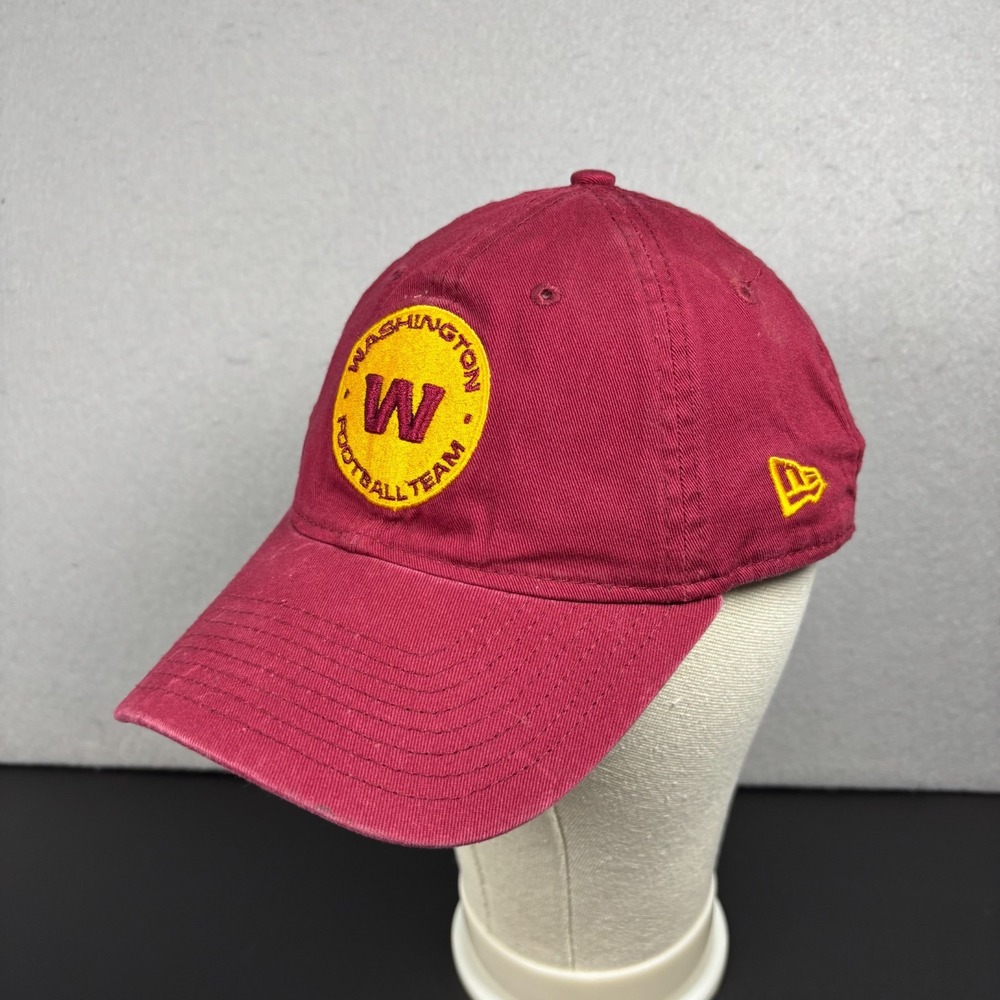 Washington Football Team New Era 9TWENTY Baseball Cap NFL Hat Burgundy OSFM
